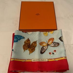 Hermes Scarf - Butterflies